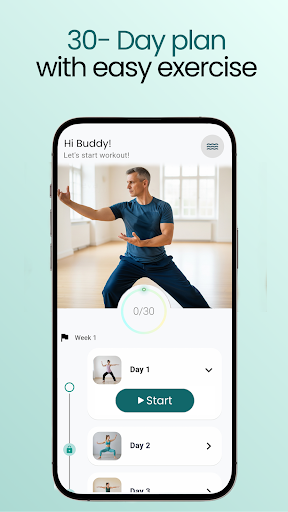 Tai Chi Walking & Chair Yoga ekran görüntüsü