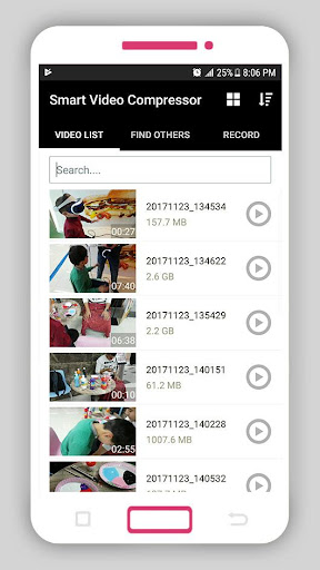Smart Video Compressor resizer ekran görüntüsü