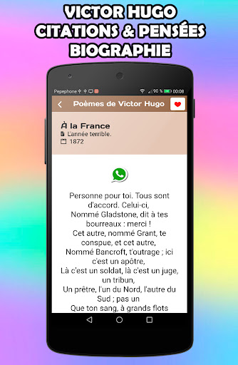 Victor Hugo: Livres et Poésie ekran görüntüsü
