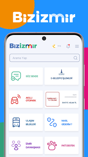 Bizİzmir ekran görüntüsü