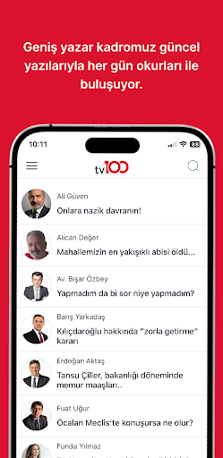 tv100 ekran görüntüsü