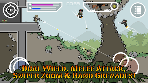 Mini Militia Classic : DA2 MMC ekran görüntüsü