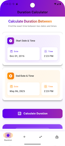 Time Calculator ekran görüntüsü