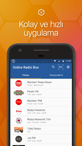 Online Radio Box ekran görüntüsü