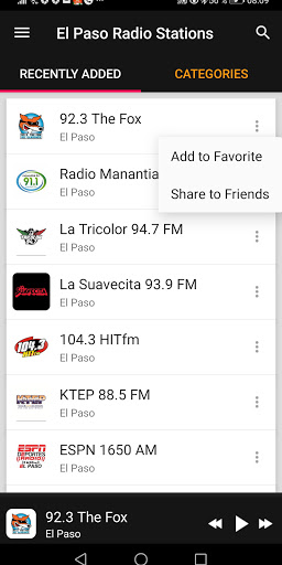 El Paso Radio Stations - USA ekran görüntüsü