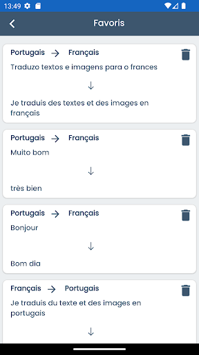Traducteur Français Portugais ekran görüntüsü