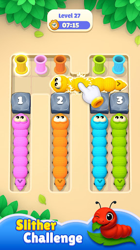 Wormmy Slither Puzzle ekran görüntüsü