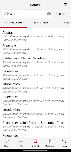 AHA Guidelines On-the-Go ekran görüntüsü