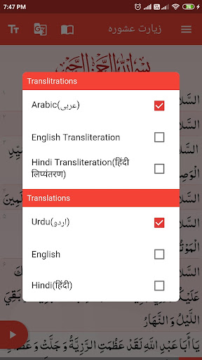 Ziarat Ashura ekran görüntüsü