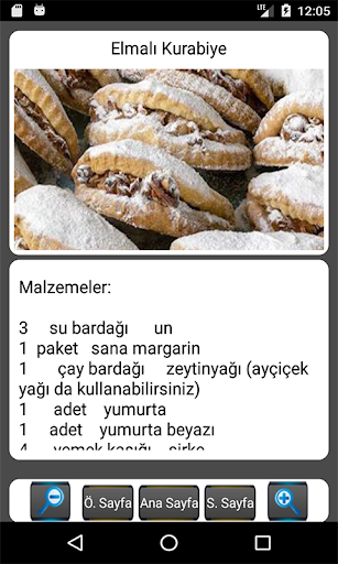 Kek Börek Pasta Kurabiye Poaça ekran görüntüsü