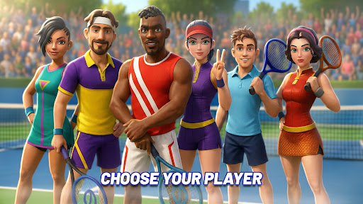 Tennis Hero - Multiplayer Game ekran görüntüsü