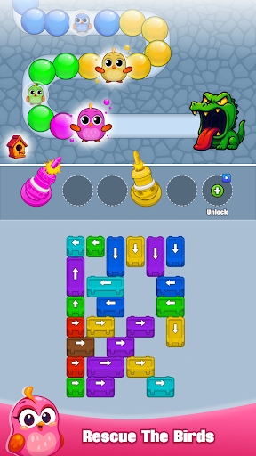 Bird Rescue Jam: Sort Puzzle ekran görüntüsü