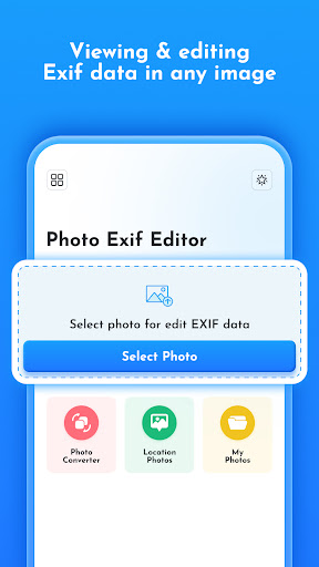 Photo Exif Metadata Editor ekran görüntüsü