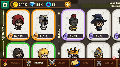 Raid Heroes: Sword And Magic ekran görüntüsü