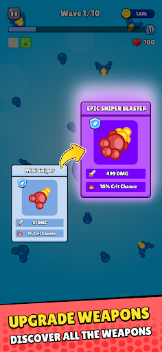 Bubble Tanks - Idle Defense ekran görüntüsü