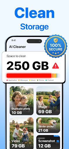 AI Cleaner: Clean up Storage ekran görüntüsü