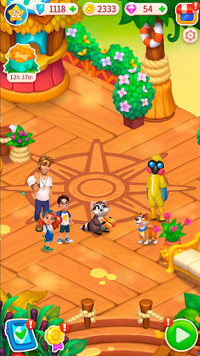 Secrets of Paradise Merge Game ekran görüntüsü