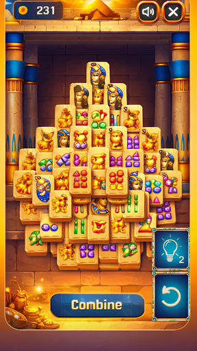 Egypt Mahjong Solitaire ekran görüntüsü