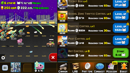 Idle Cat Cannon ekran görüntüsü