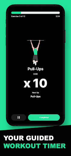 Street Workout App ekran görüntüsü
