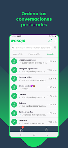 Wasapi ekran görüntüsü