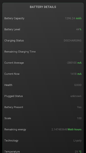 Battery Notifier ekran görüntüsü