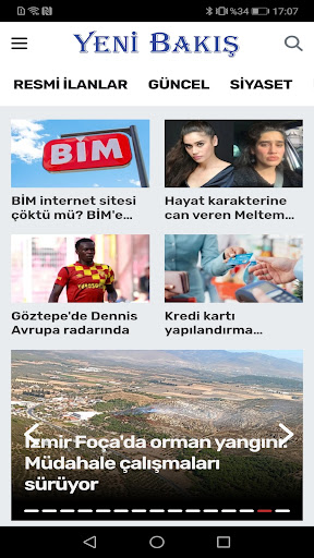 Yeni Bakış ekran görüntüsü