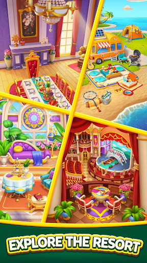 Seaside Resort: Match 3 ekran görüntüsü