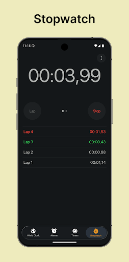 Liquid Clock - Alarm OS 26 ekran görüntüsü