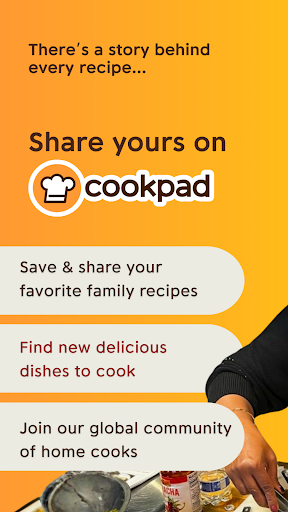Cookpad recipes, homemade food ekran görüntüsü