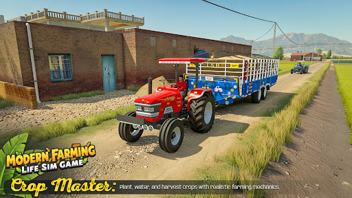 Modern Farming Life Sim Game ekran görüntüsü