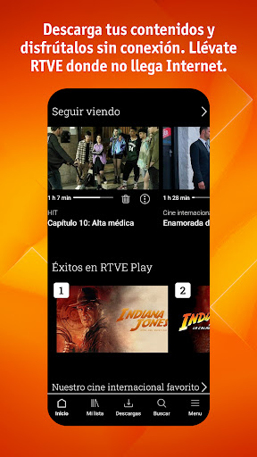 RTVE Play ekran görüntüsü