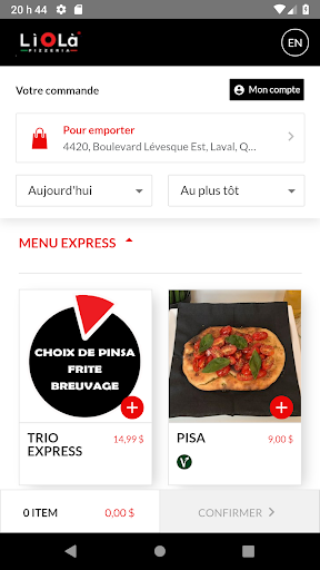 LìOLà Pizzeria ekran görüntüsü