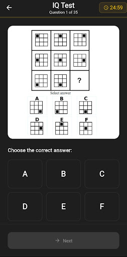 PuzzIQ - IQ Test & Assessment ekran görüntüsü