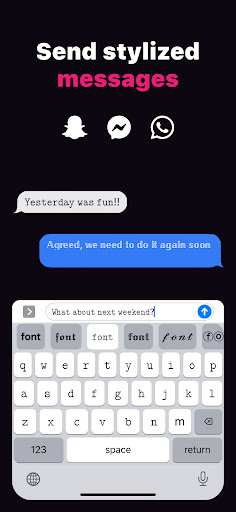 Fontkey - Fonts Keyboard Emoji ekran görüntüsü