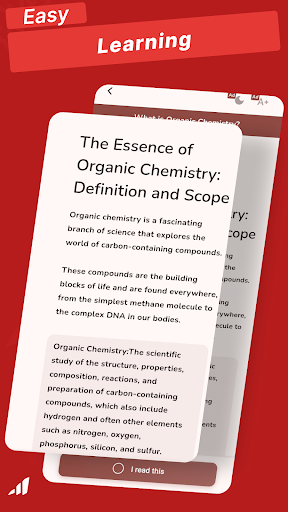 Organic Chemistry I MasterNow ekran görüntüsü