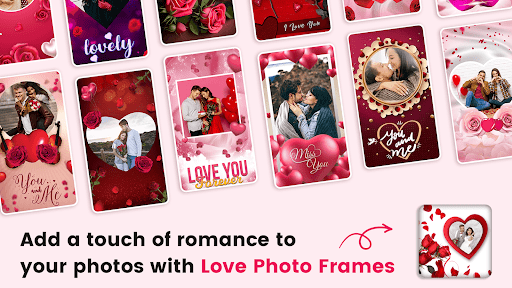 Love photo frames ekran görüntüsü