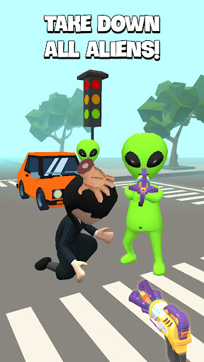 Alien catcher: uzaylı oyunu ekran görüntüsü