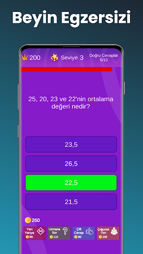 Matematik Quiz: Zeka Oyunu ekran görüntüsü