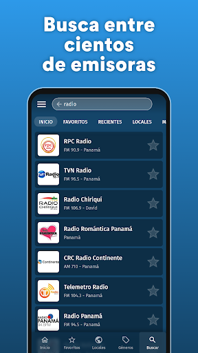 Radio Panama: Radio FM y AM ekran görüntüsü