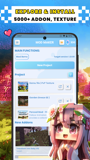 Mod Maker for Minecraft PE ekran görüntüsü