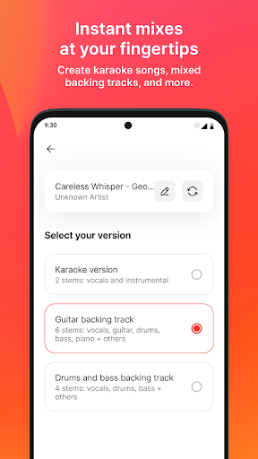 Song Sift: Stem Splitter ekran görüntüsü