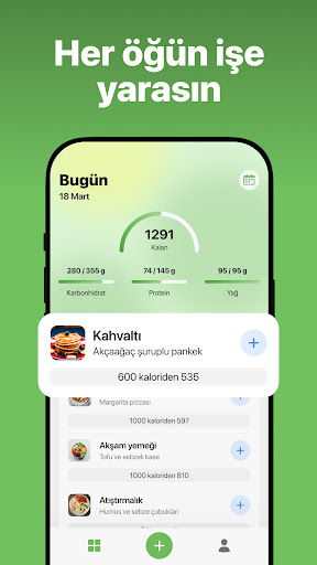 Nutria: Yiyecek & Kalori Koçu ekran görüntüsü