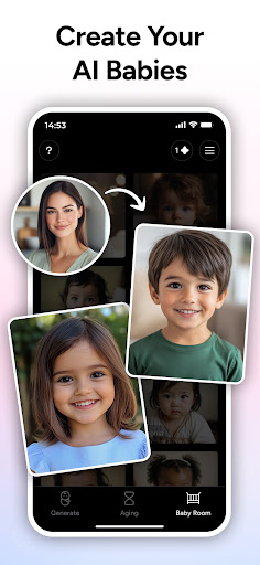 AI Baby Generator - TinyFaces ekran görüntüsü