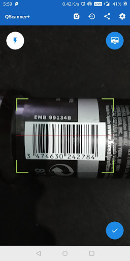 QScanner+: QR code & Barcode s ekran görüntüsü