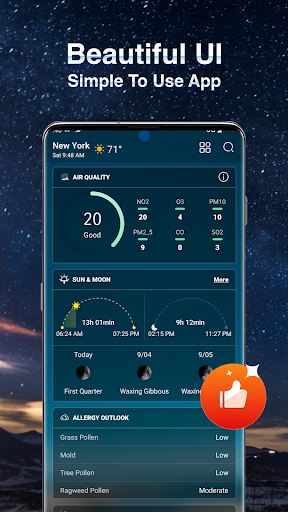 Hava Tahmini & Widget & Radar ekran görüntüsü
