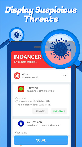 Antivirus: Virus Remover Clean ekran görüntüsü