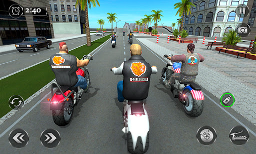 Gangster City Bike Racing Game ekran görüntüsü