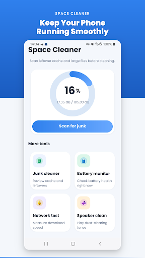 Space Cleaner ekran görüntüsü