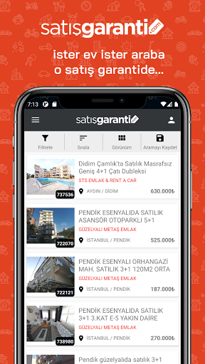 Satış Garanti ekran görüntüsü